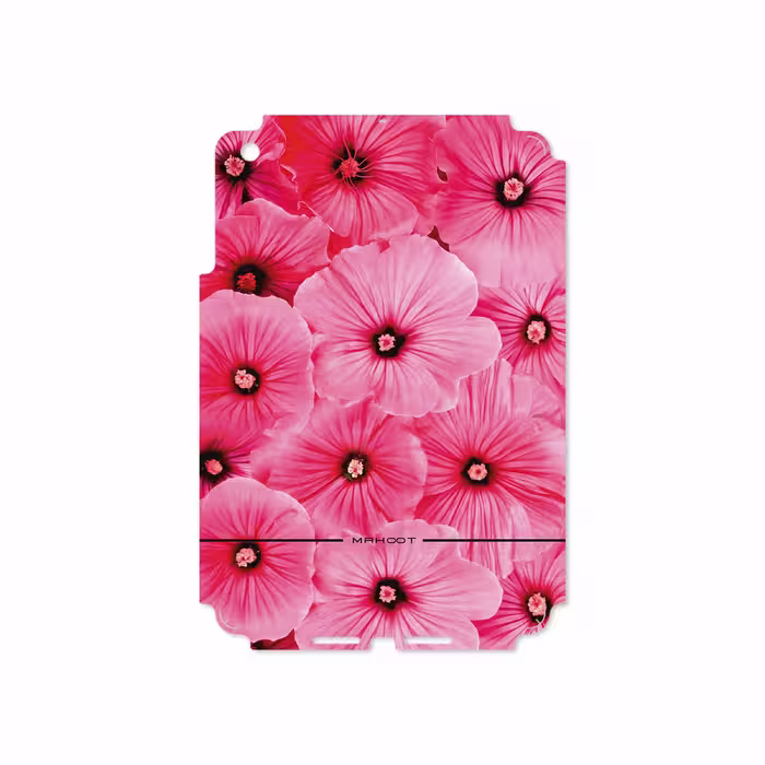 برچسب پوششی ماهوت مدل Pink-Flower مناسب برای تبلت اپل iPad mini 2012 A1455