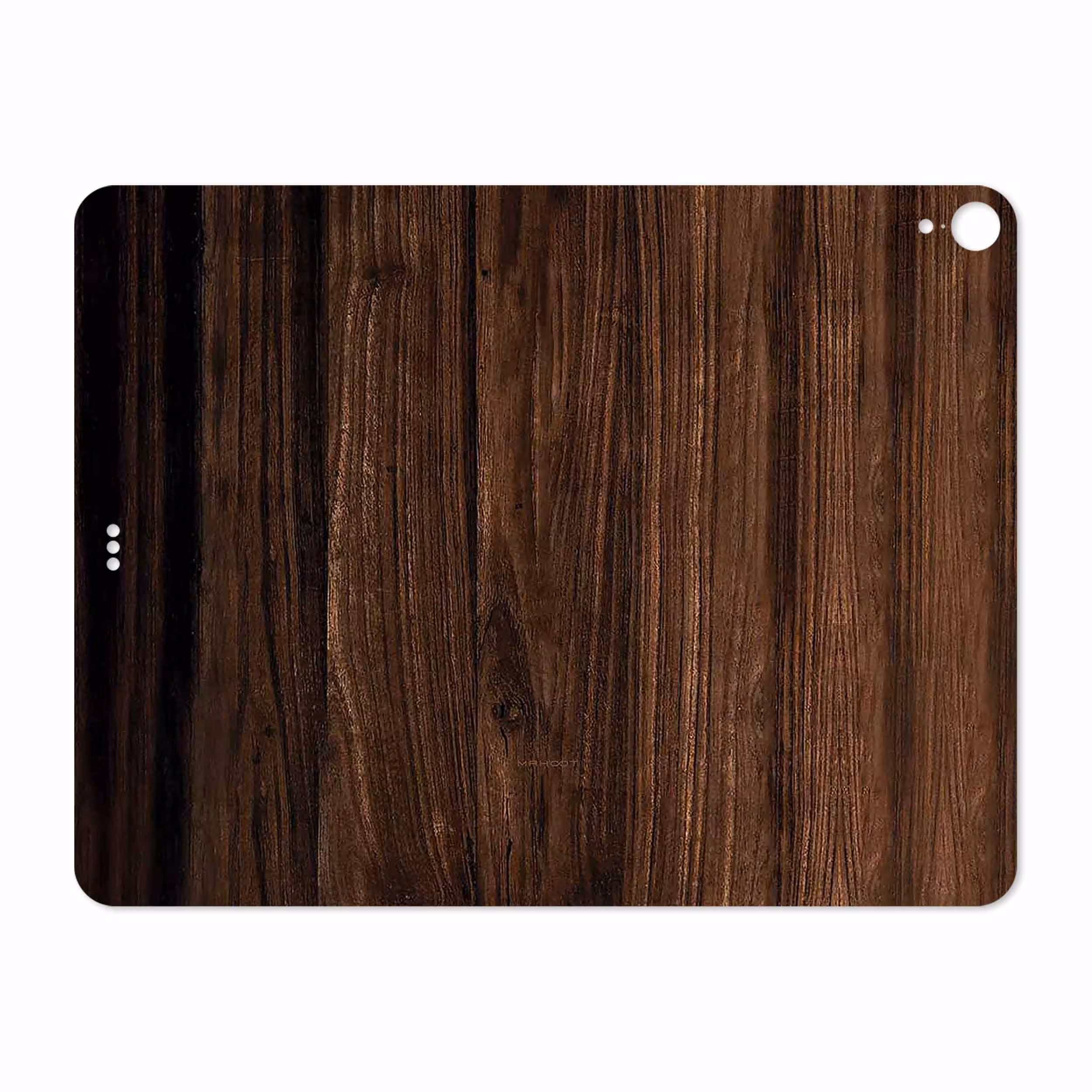 برچسب پوششی ماهوت مدل Dark Walnut Wood مناسب برای تبلت اپل iPad Pro 12.9 (GEN 3) 2018 A2014