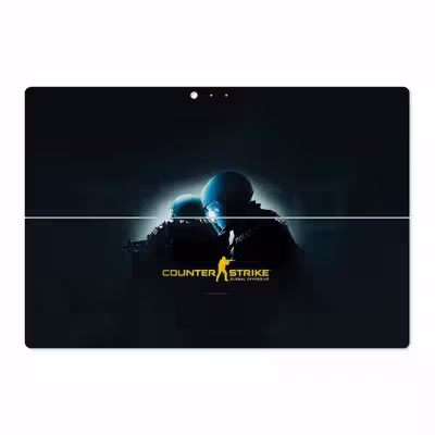 برچسب پوششی ماهوت مدل Counter-Strike مناسب برای تبلت مایکروسافت Surface Pro 3 2014