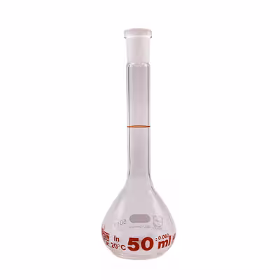 بالن آزمایشگاهی مدل S08 ظرفیت 50 میلی لیتر