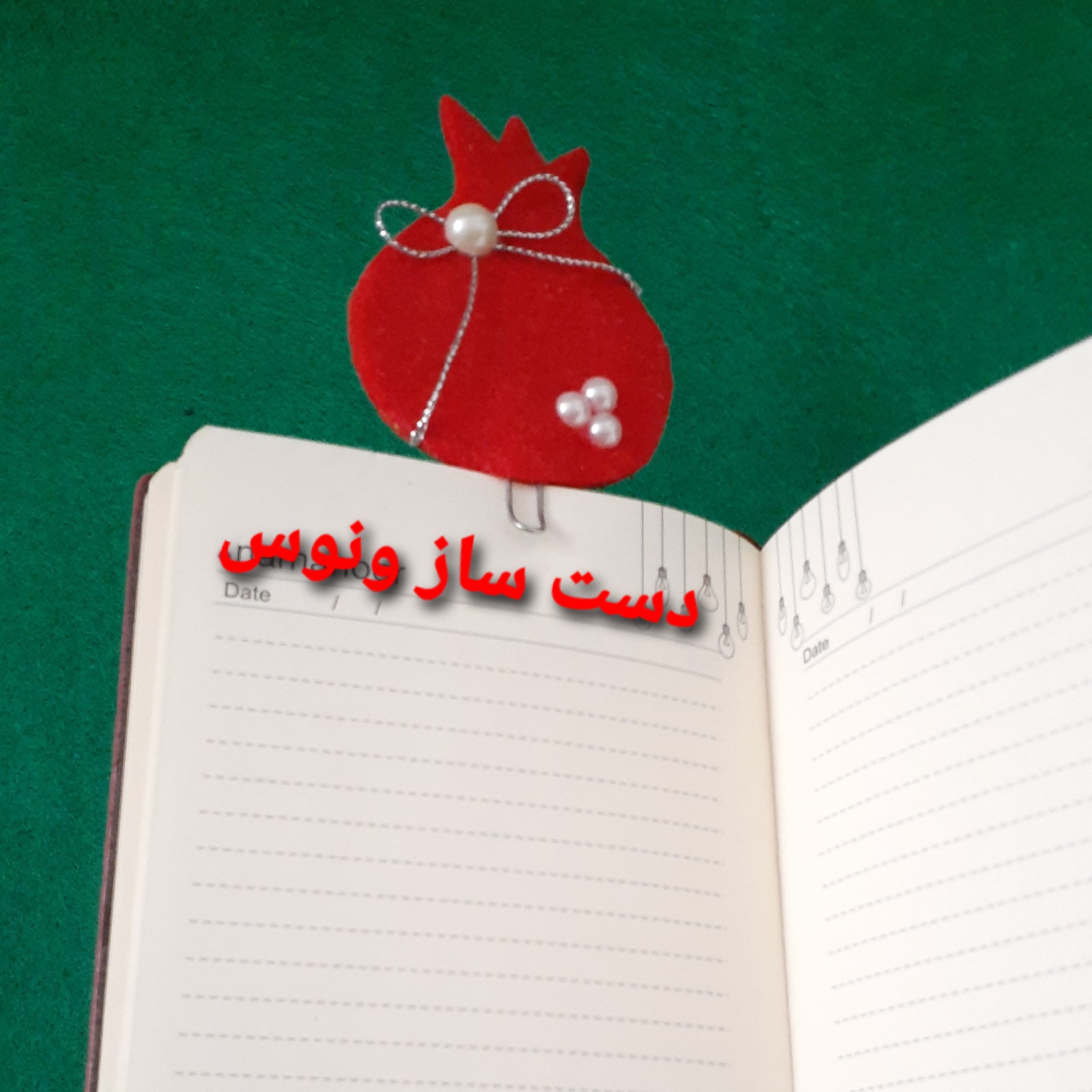 نشانگر کتاب ( بوک  مارک )سفارش کمتر از 10عدد پذیرفته نمی شود 