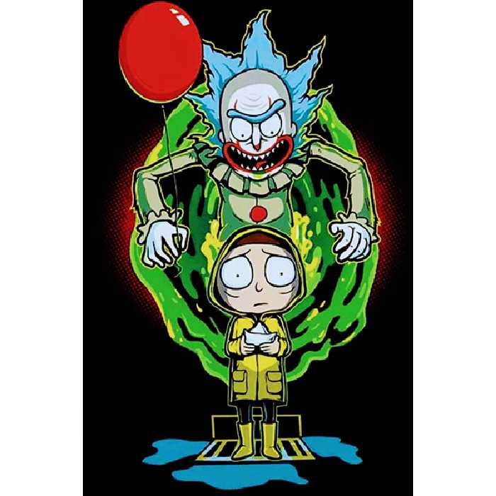 تابلو شاسی طرح ریک و مورتی کد Rick And Morty 422