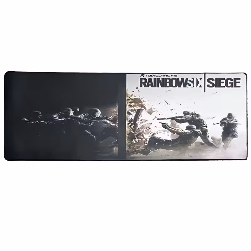 پد ماوس گیمینگ 40*90 طرح RAINBOW SIX SIEGE کد 200