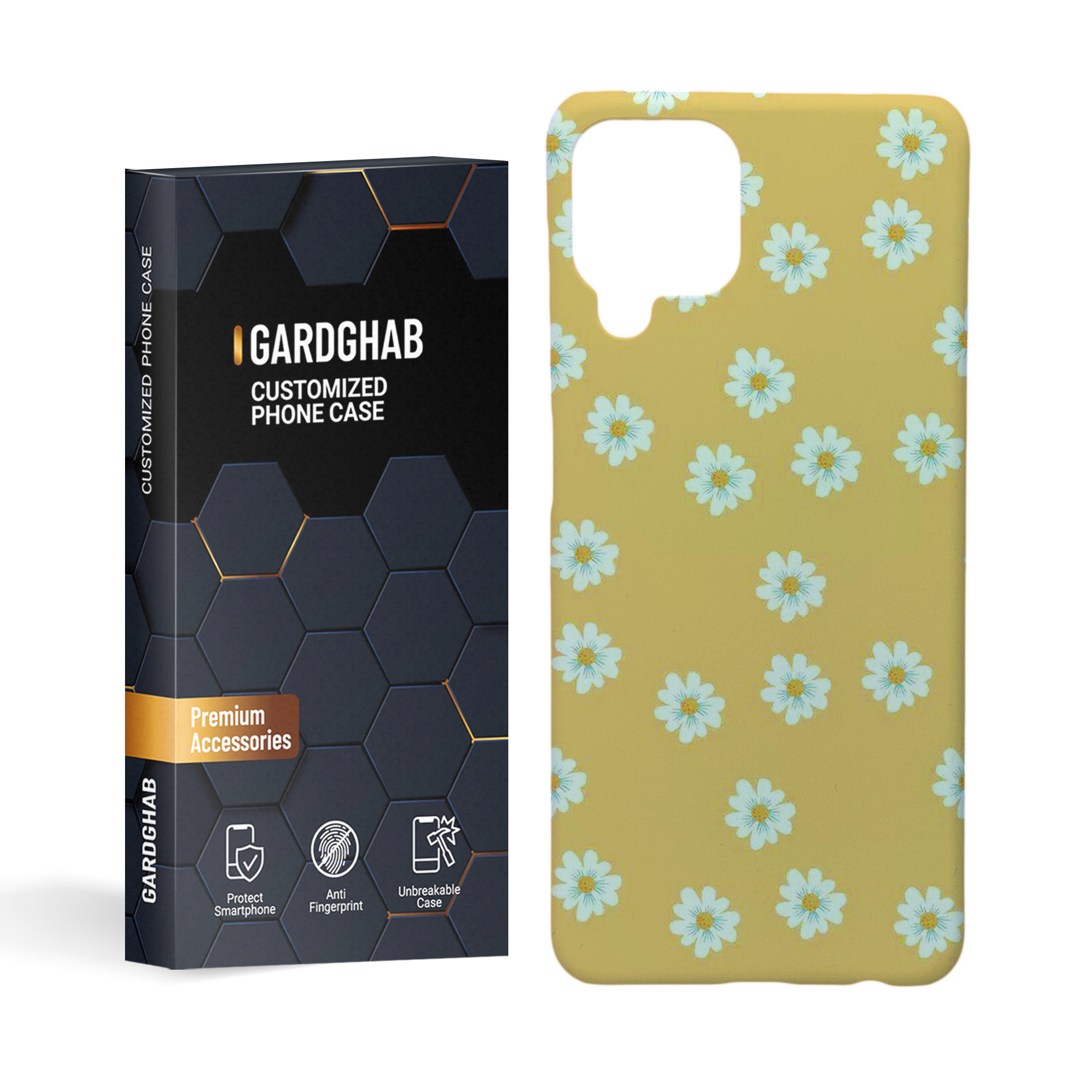      کاور گارد قاب مدل گل مناسب برای گوشی موبایل سامسونگ galaxy a22 4g