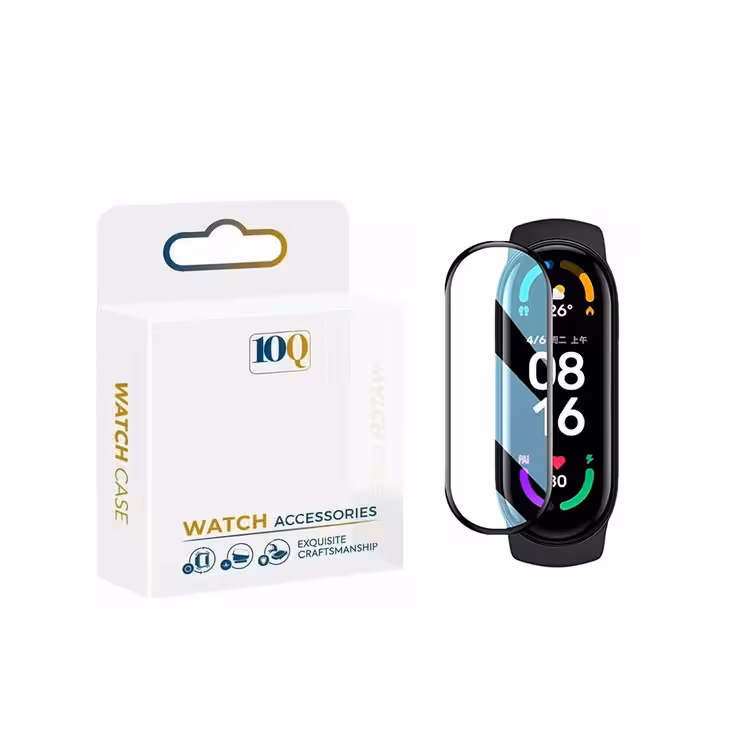 محافظ صفحه نمایش تنکیو مدل PMMA مناسب برای مچ بند هوشمند شیائومی Mi Band 6 | کالا برتری