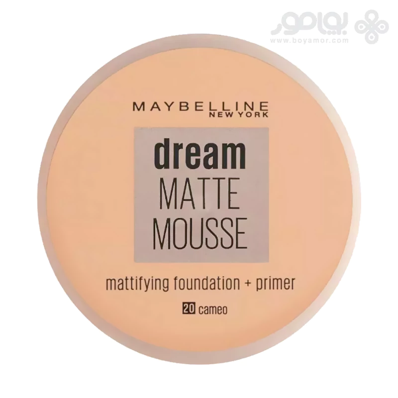 موس میبلین مدل DREAM MATT شماره 20 رنگ CAMEO حجم 18 میل