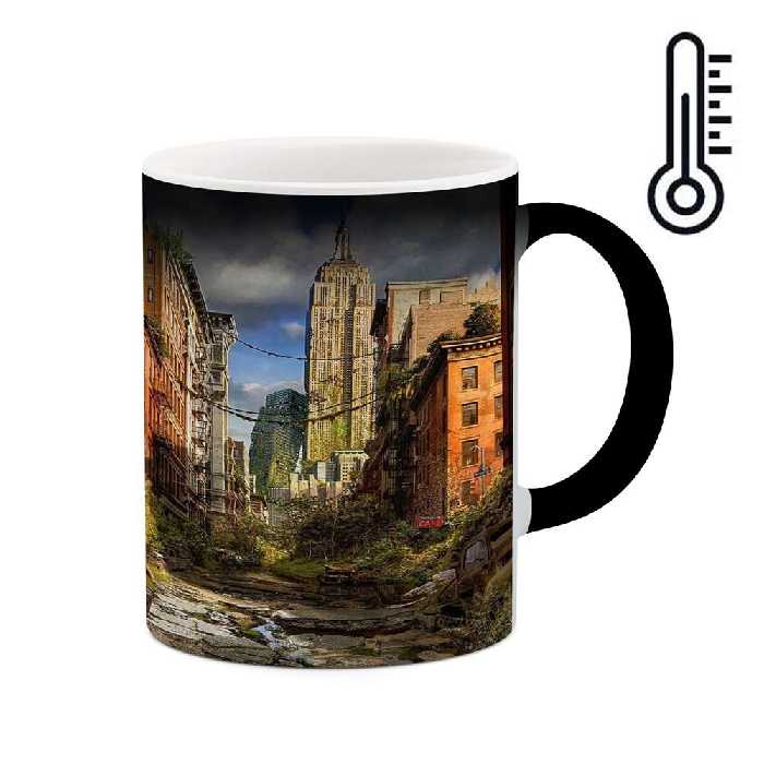 ماگ حرارتی کاکتی طرح فانتزی مدل mgh12394