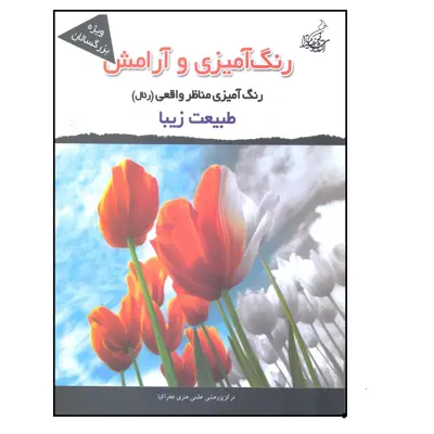 کتاب رنگ آمیزی و آرامش رنگ آمیزی مناظر واقعی ( رئال ) ماندلا و آرامش اثر جمعی از نویسندگان نشر فخراکیا