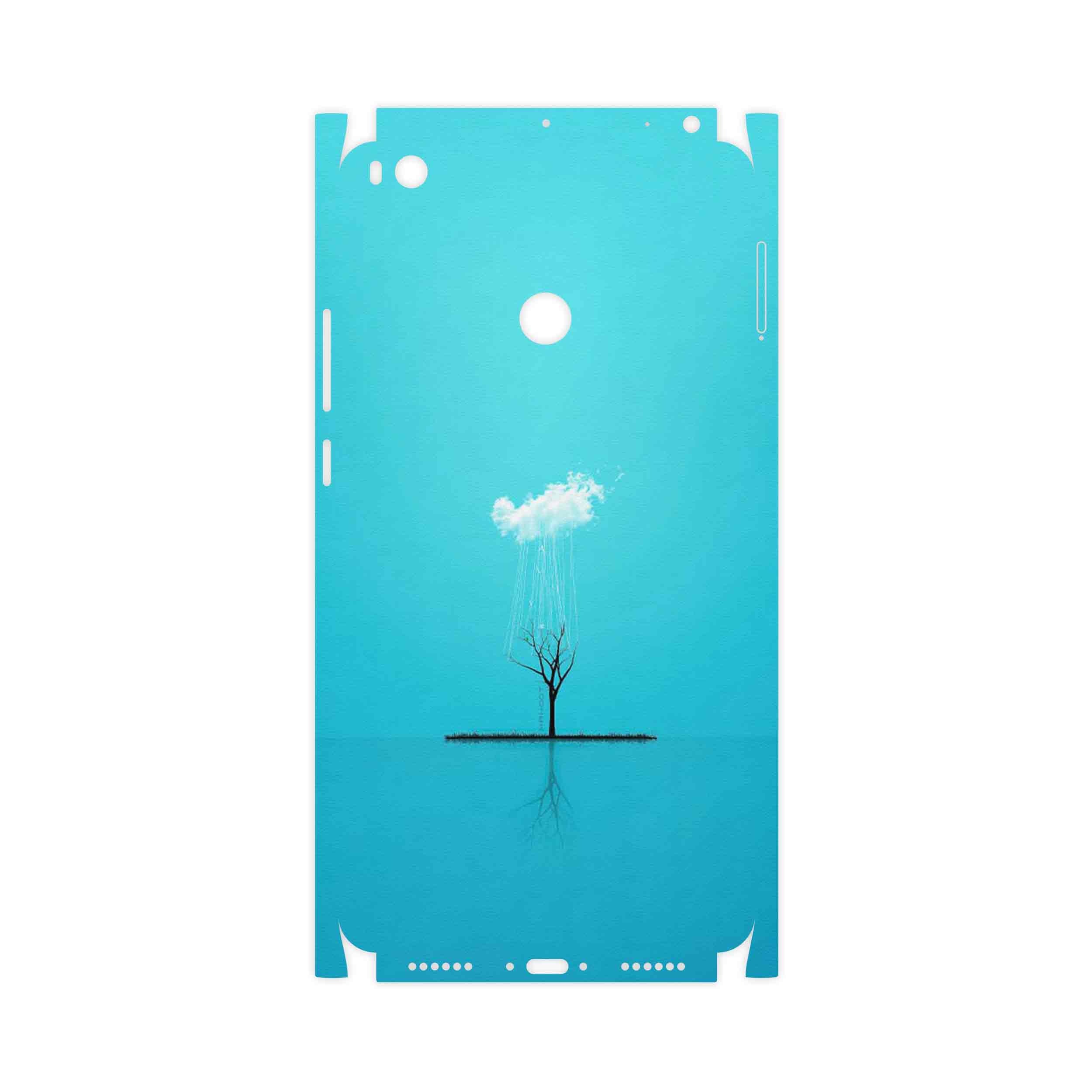 برچسب پوششی ماهوت مدل Minimal Tree-FullSkin مناسب برای گوشی موبایل شیائومی Mi Max 2