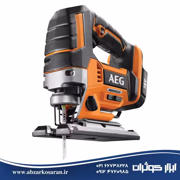 اره عمود بر شارژی 18 ولت AEG مدل BST18BLX-0