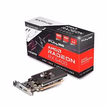 کارت گرافیک سافایر مدل PULSE AMD RADEON RX 6400 GAMING 4GB