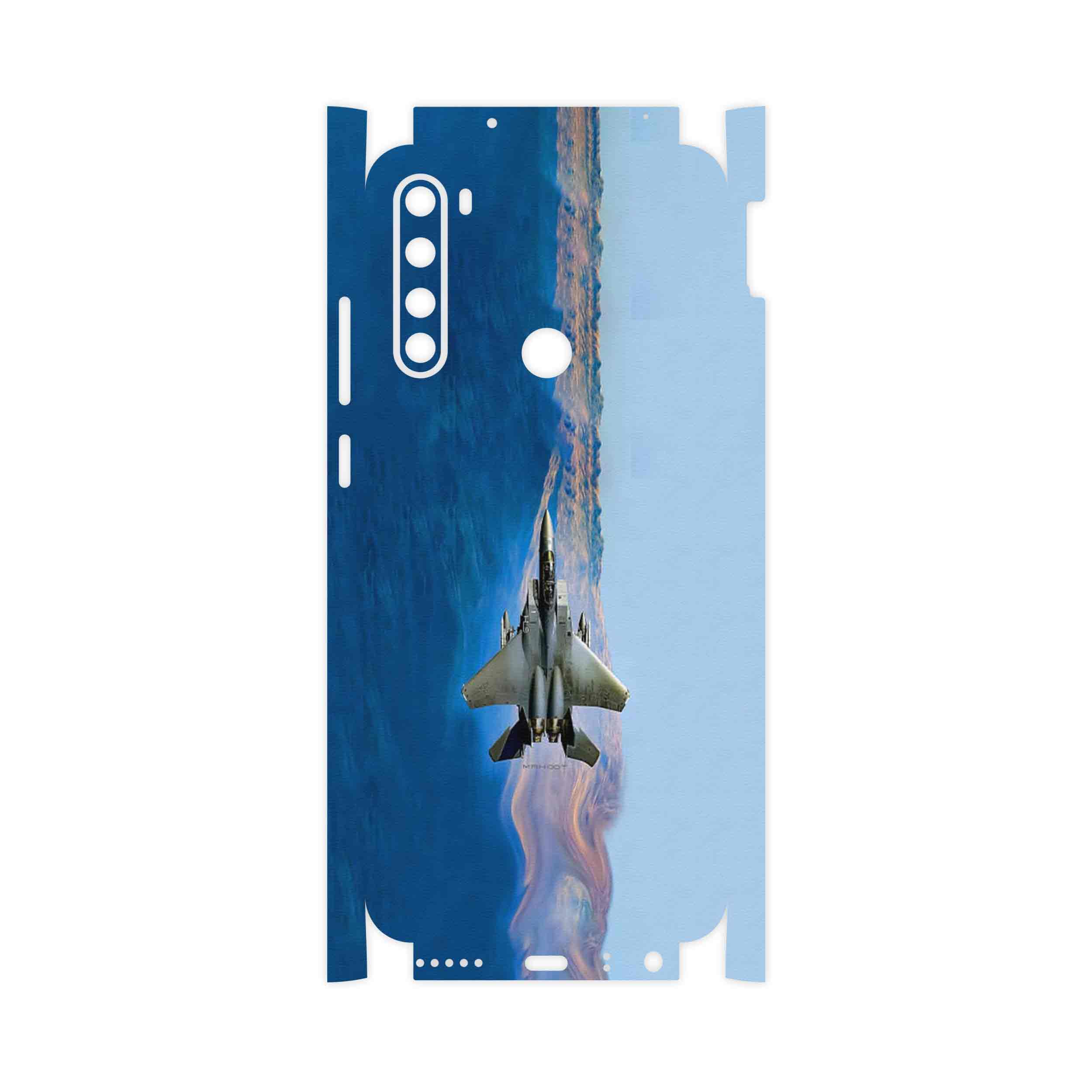 برچسب پوششی ماهوت مدل Fighter plane F15-FullSkin مناسب برای گوشی موبایل شیائومی Redmi Note 8T