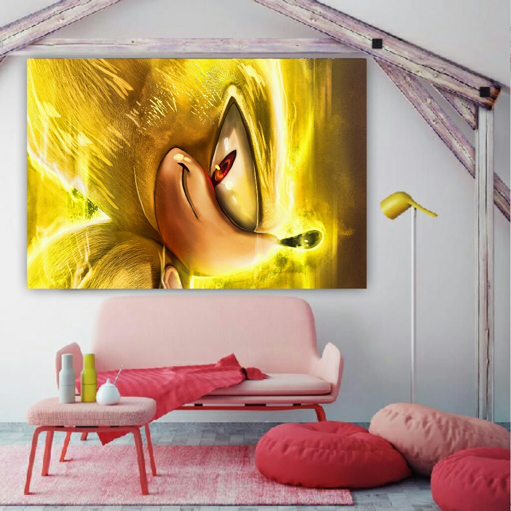  تابلو بوم طرح انیمه کدBH557