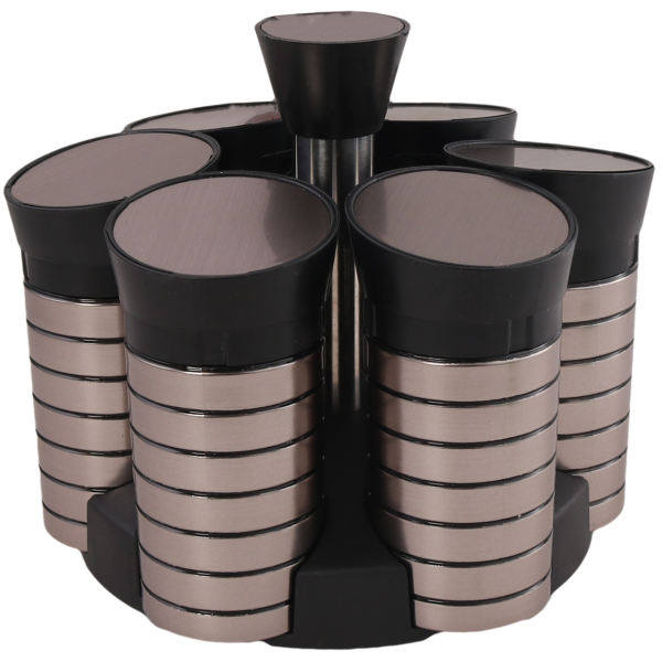 ست جا ادویه 7 پارچه بازن مدل آروین 