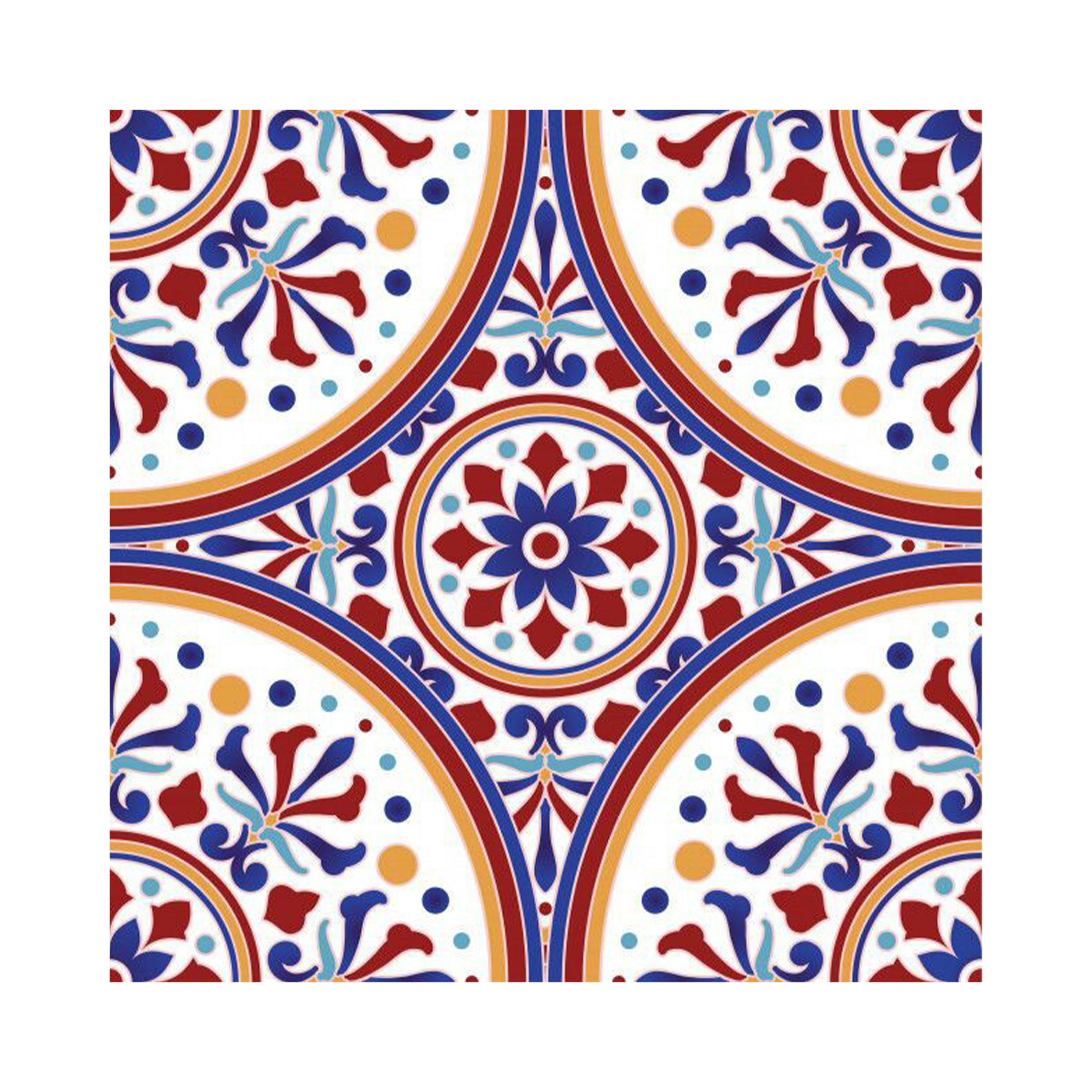 کاشی گلاک طرح سنتی ایرانی کد TT83