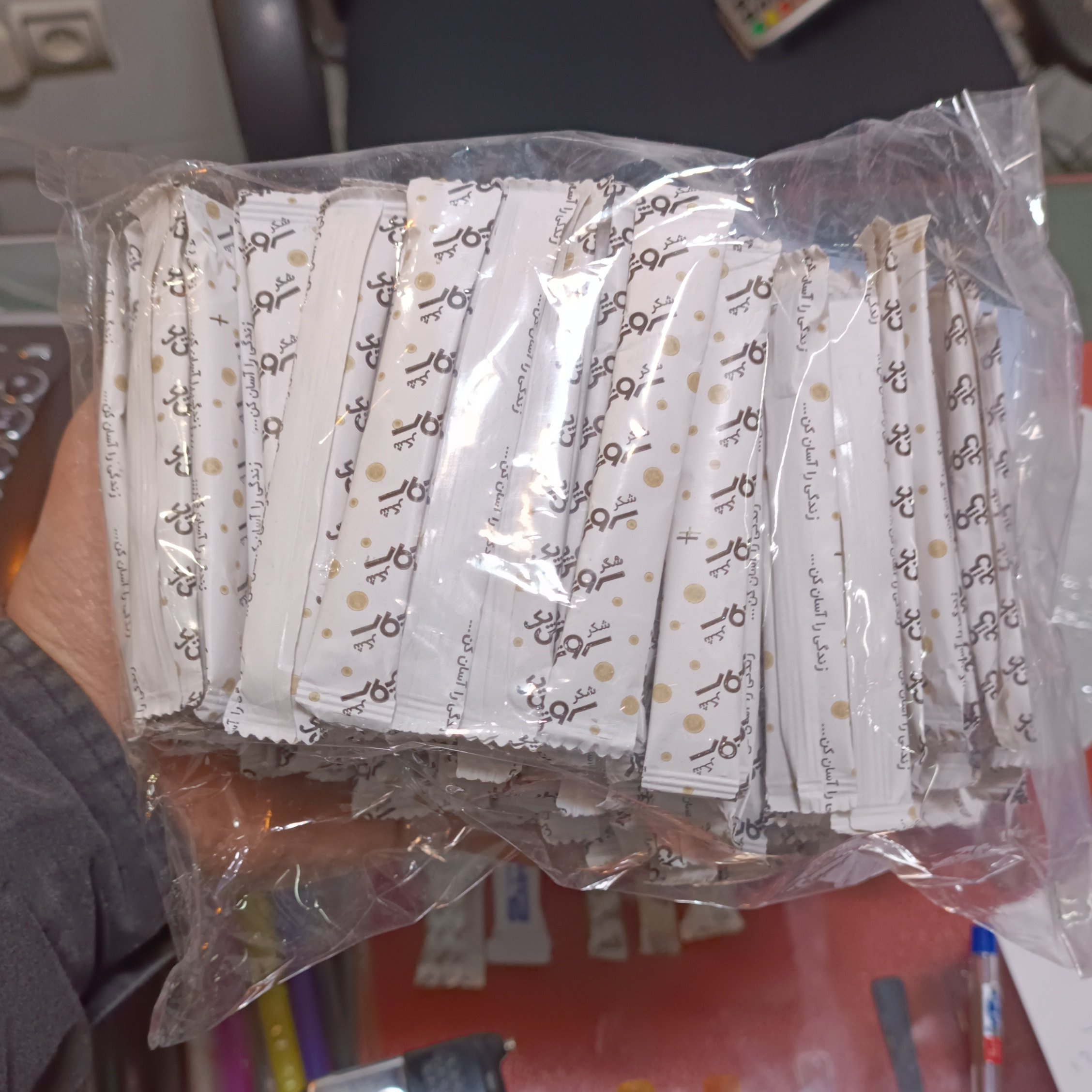 شکر سفید  تک نفره کارتن 1000 عددی