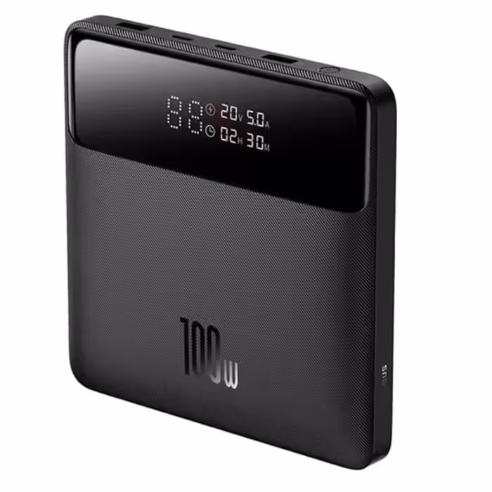 پاوربانک بیسوس مدل Blade HD Edition 100W ظرفیت 20000 میلی آمپر ساعت - فروشگاه اینترنتی سیب سبز