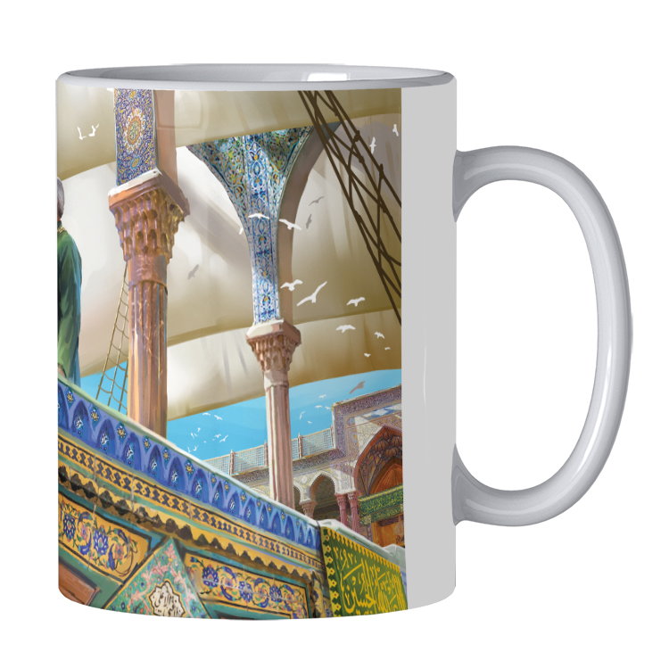 ماگ طرح سردار سلیمانی مدل 048