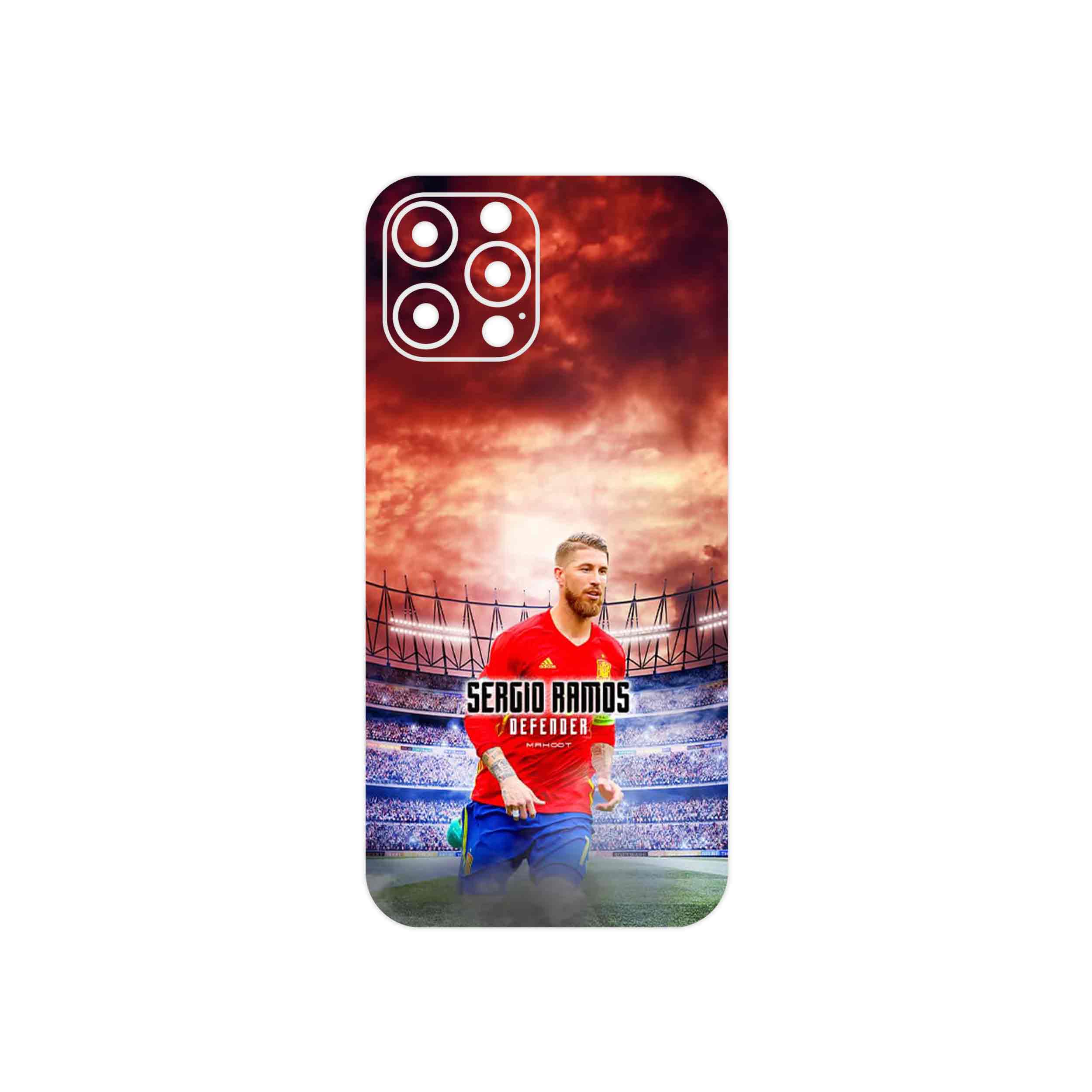 برچسب پوششی ماهوت مدل Sergio Ramos مناسب برای گوشی موبایل اپل iPhone 12 Pro Max