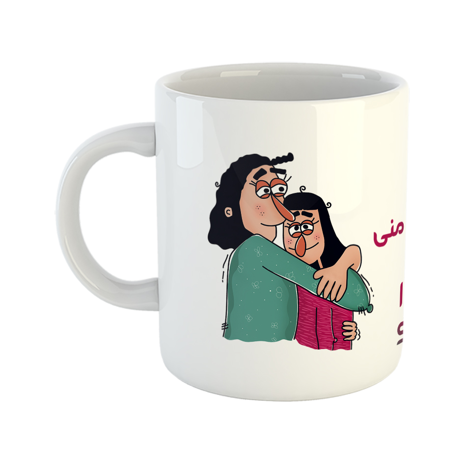 ماگ طرح بهترین دوست مدل ژینوس 