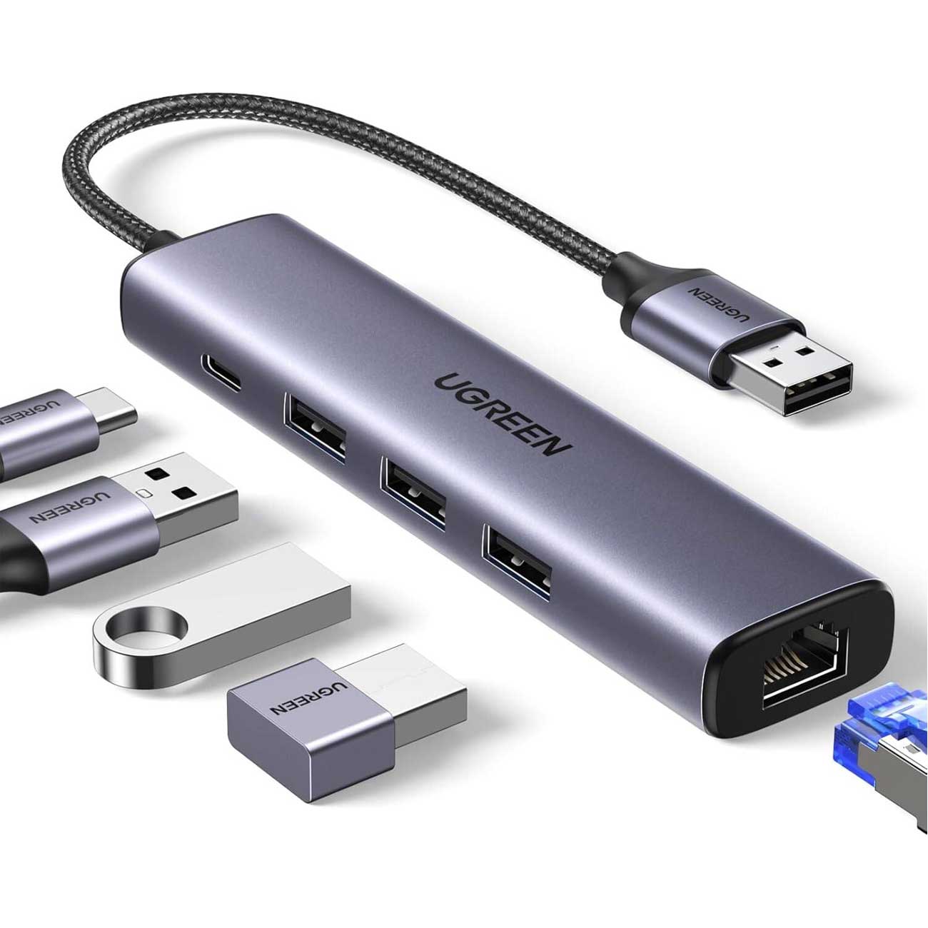 هاب یواسبی 5 پورت یوگرین CM475 60554
