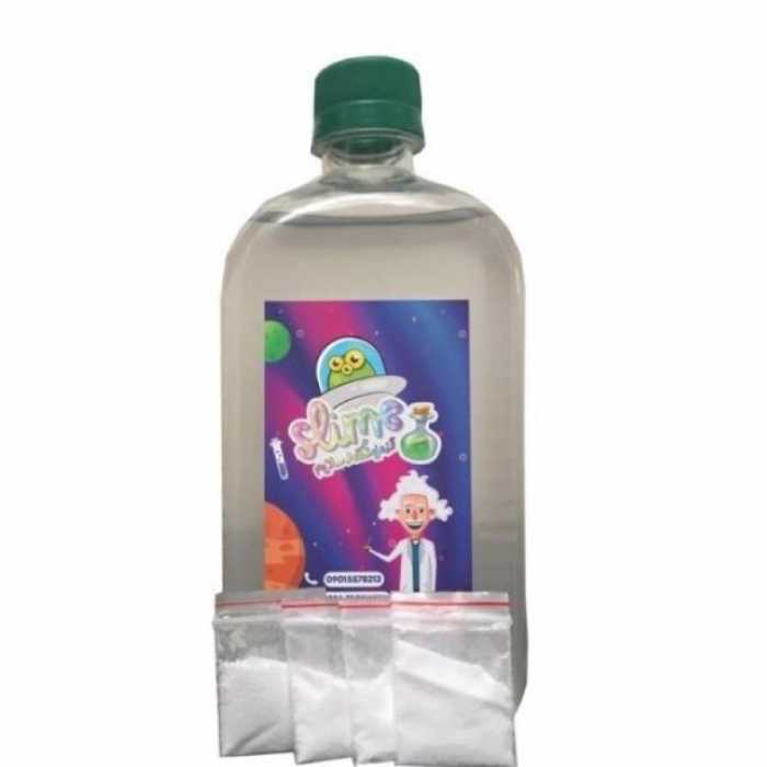 چسب ساخت اسلایم پرسا مدل Slime Lab پرسا حجم 120 میلی لیتر همراه با بوراکس