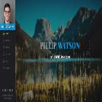 دانلود قالب HTML رزومه Watson