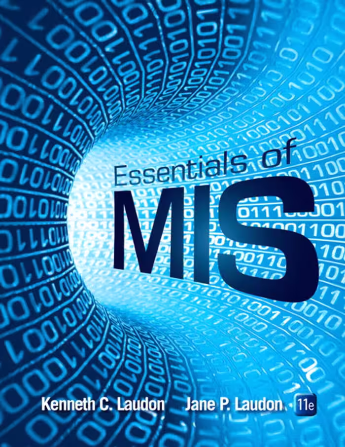خرید و دانلود نسخه کامل کتاب Essentials of MIS
