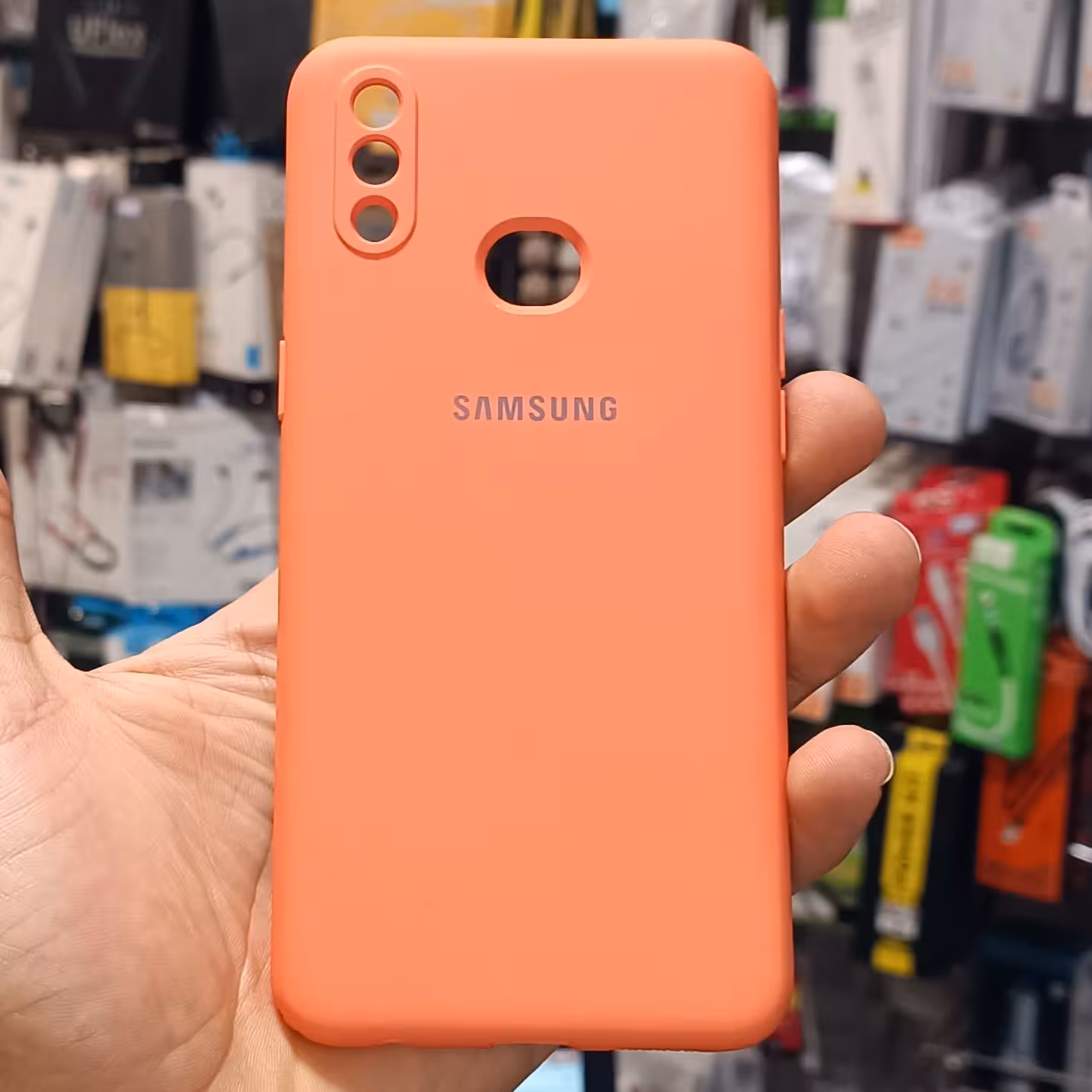 قاب گارد کاور Samsung a10sسیلیکونی  محافظ لنزدار سامسونگ ا ده اس
