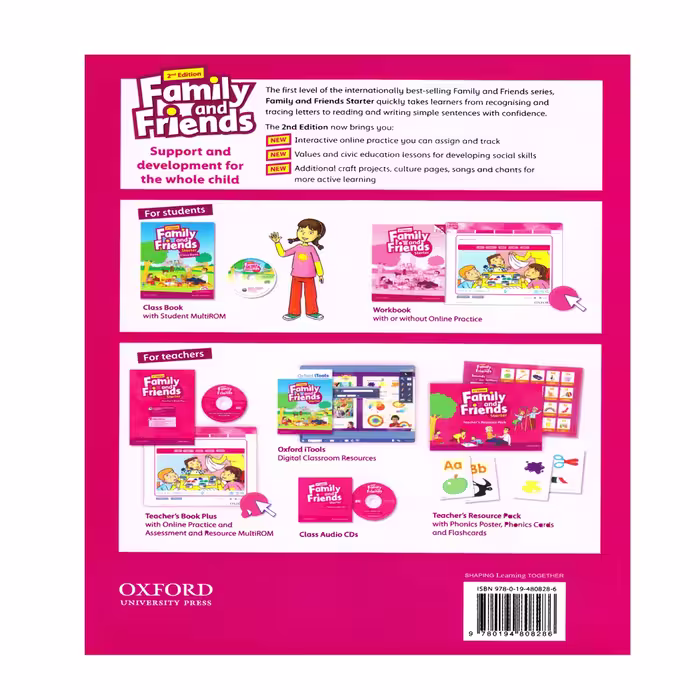 کتاب Family and Friends Starter Second Edition اثر Naomi Simmons انتشارات آرماندیس
