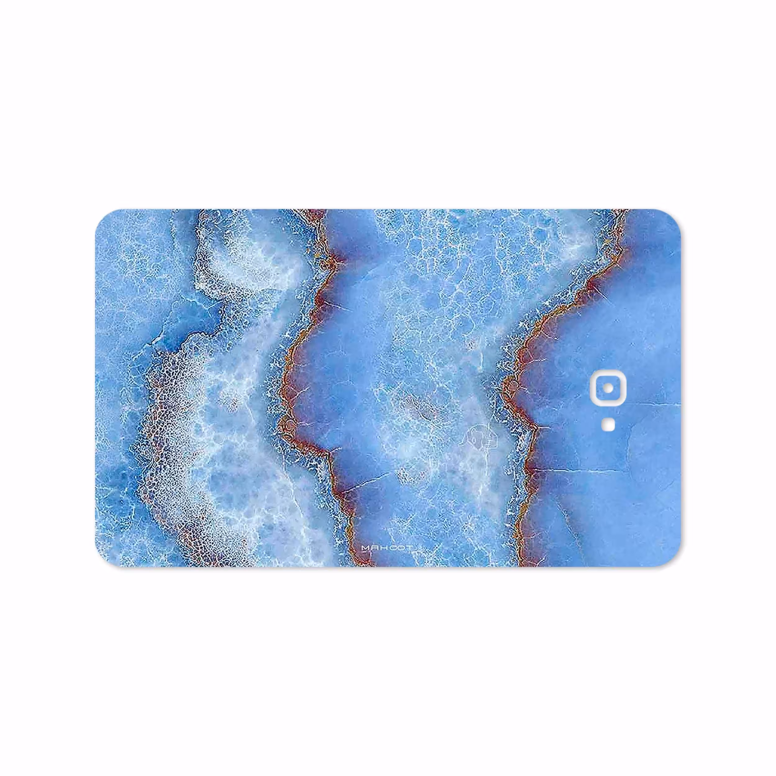 برچسب پوششی ماهوت مدل Blue Ocean Marble مناسب برای تبلت سامسونگ Galaxy Tab A 10.1 2016 T585