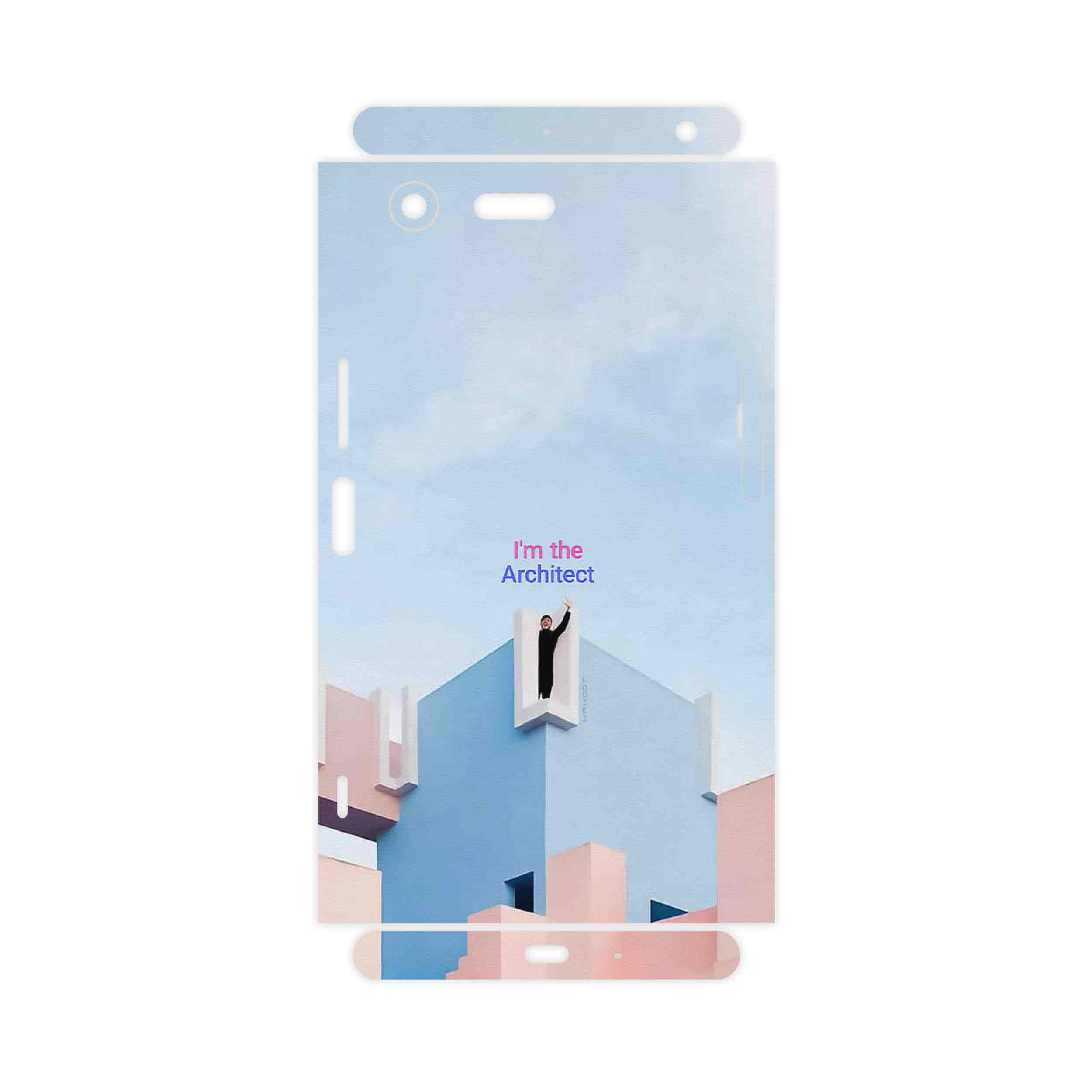 برچسب پوششی ماهوت مدل Architecture-FullSkin مناسب برای گوشی موبایل سونی Xperia XZ Premium