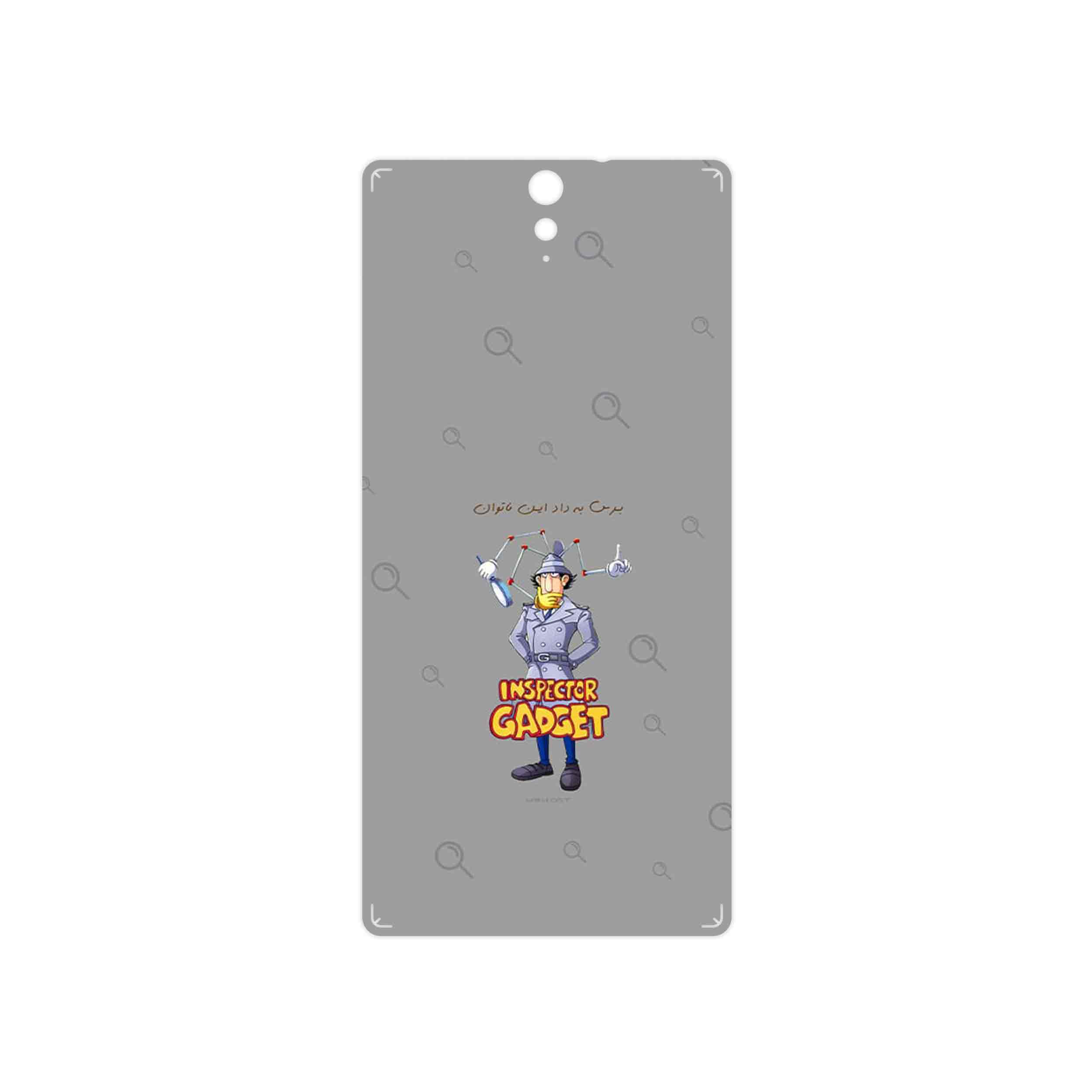 برچسب پوششی ماهوت مدل Inspector Gadget مناسب برای گوشی موبایل سونی Xperia C5