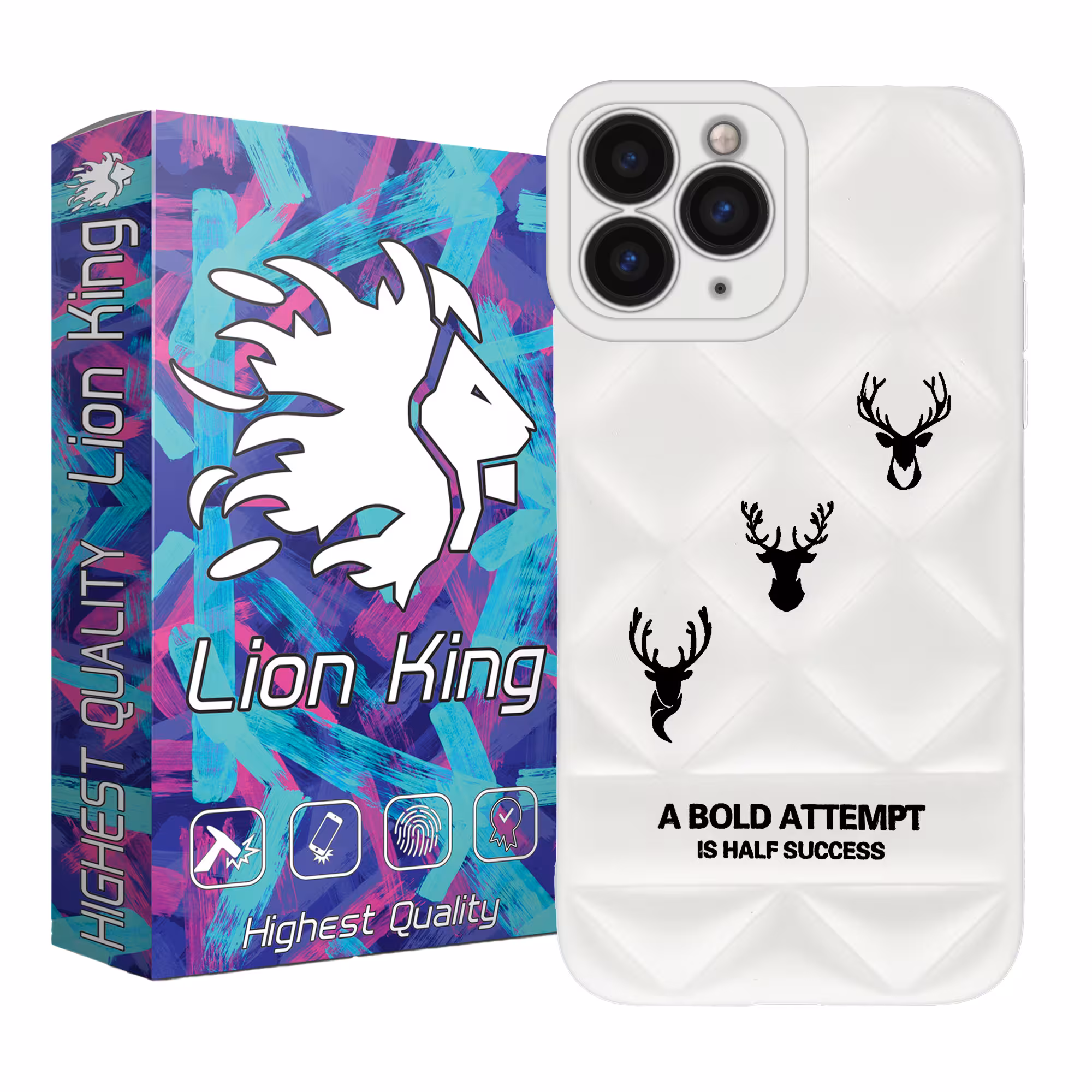 کاور لاین کینگ مدل DEERBaleshti مناسب برای گوشی موبایل اپل IPhone 11 pro Max