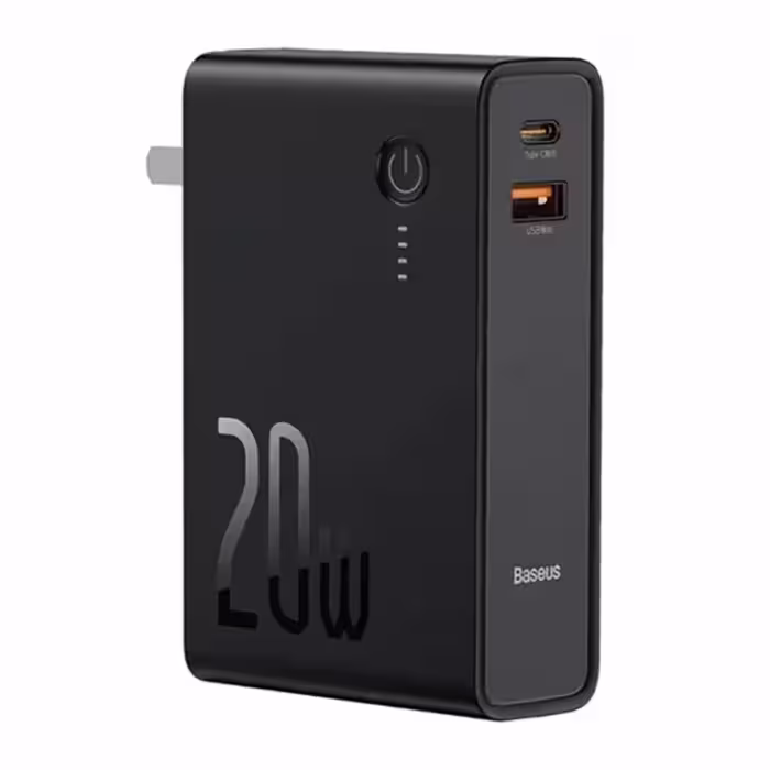 پاور بانک و شارژر دیواری بیسوس PPNL010001 10000 mAh