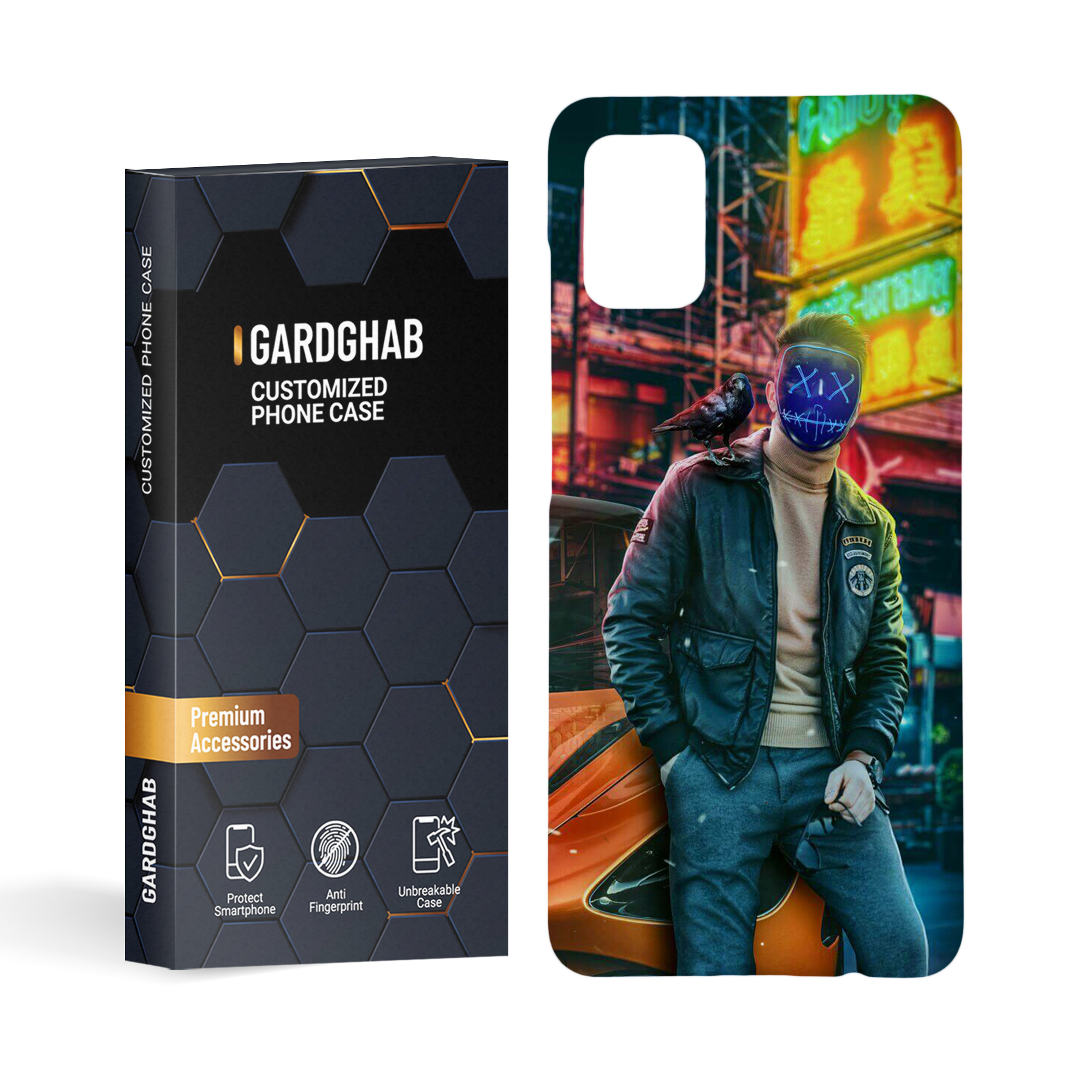 کاور گارد قاب مدل پسرانه مناسب برای گوشی موبایل سامسونگ Galaxy a51