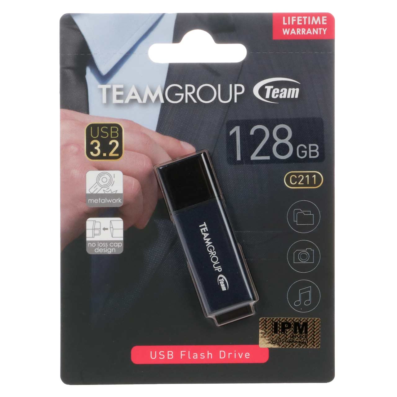 TeamGroup C211 USB3.2 Flash Memory - 128GB