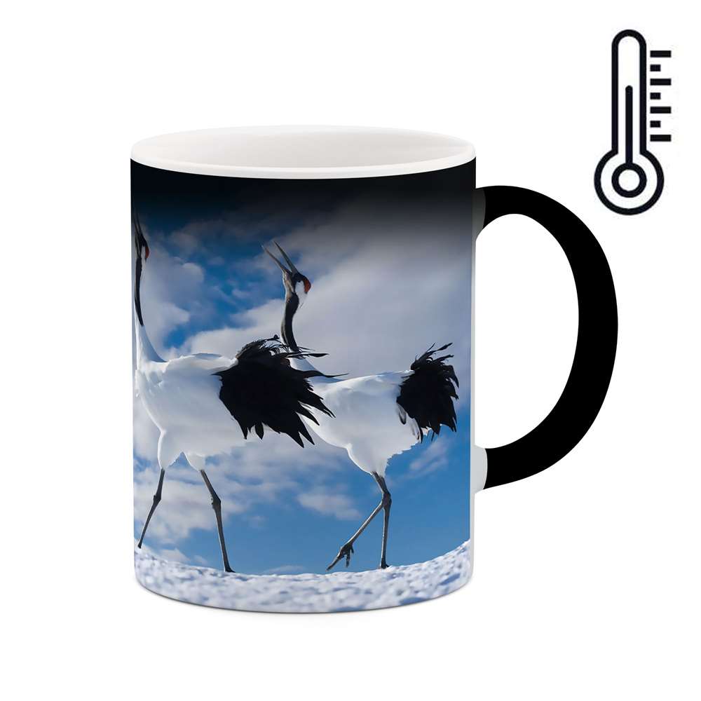 ماگ حرارتی طرح پرنده مدل mgh01232