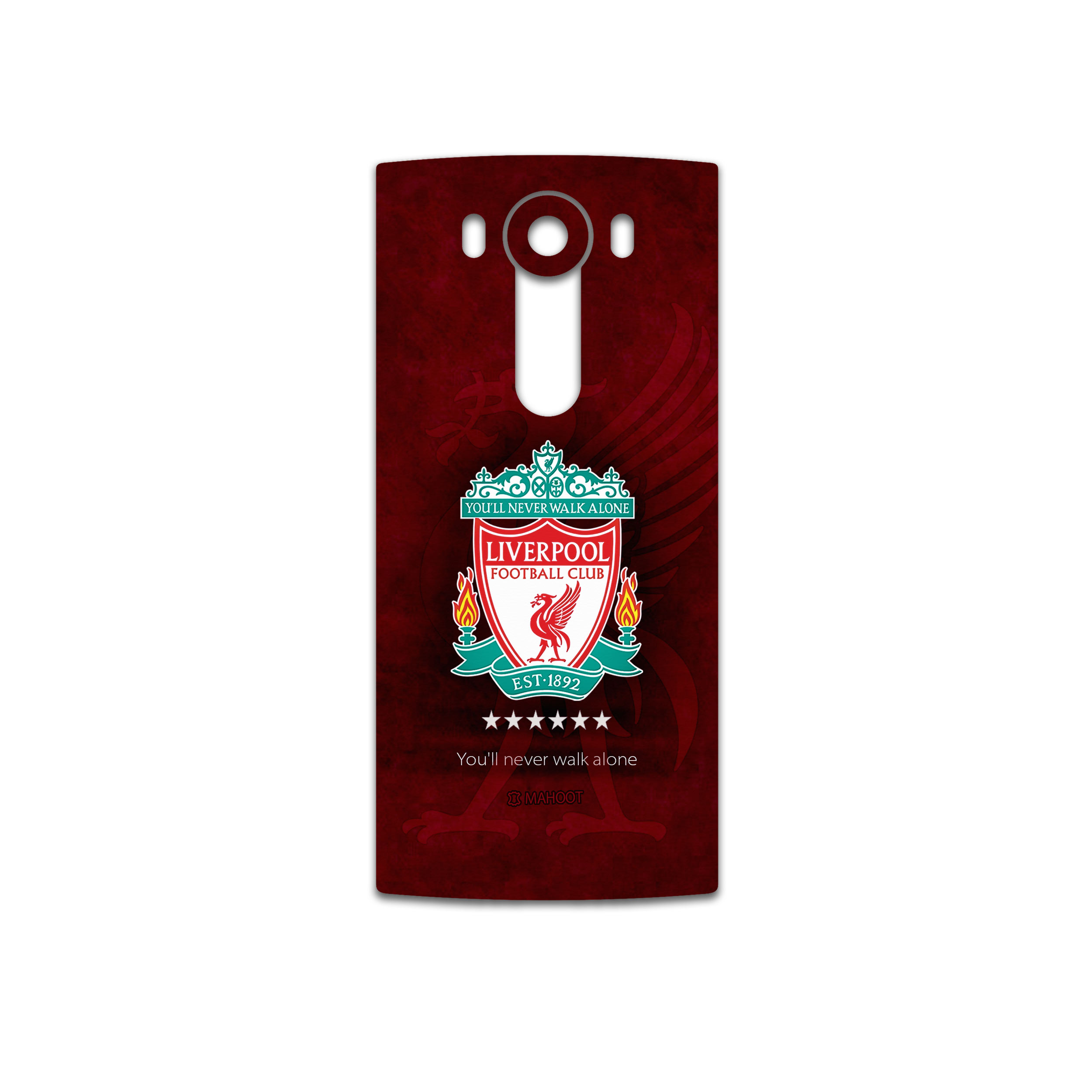 برچسب پوششی ماهوت مدل Liverpool-FC مناسب برای گوشی موبایل ال جی V10