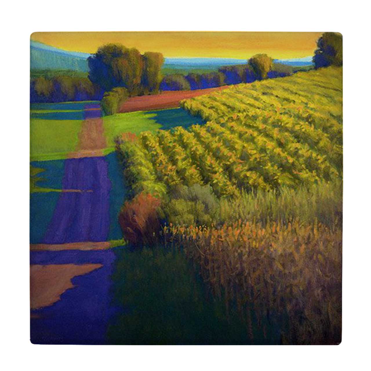  زیر لیوانی طرح جاده ای در مزرعه کد    3616273_1564