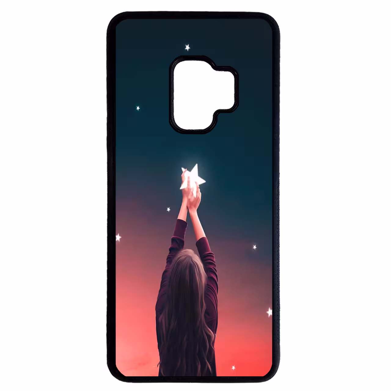 کاور طرح دخترانه کد 9193 مناسب برای گوشی موبایل سامسونگ galaxy s9 plus