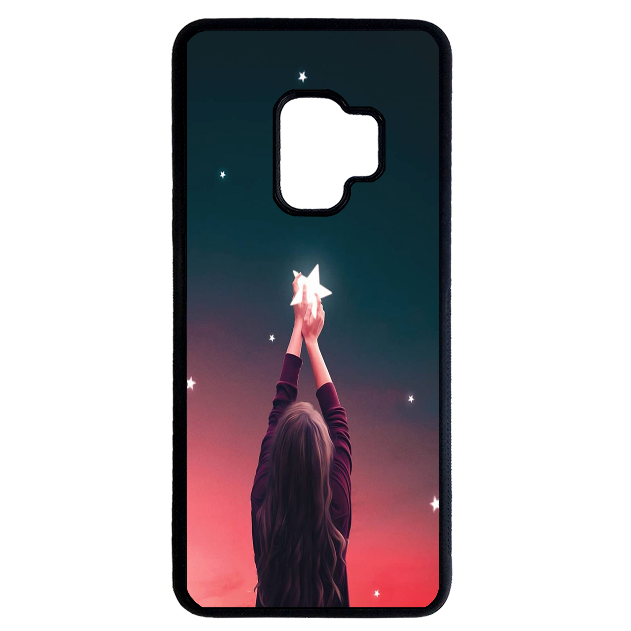 کاور طرح دخترانه کد 9193 مناسب برای گوشی موبایل سامسونگ galaxy s9 plus