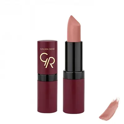 رژلب گلدن رز مدل Velvet شماره 38