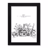 تابلو هیلما گالری مدل HAP1711 BLACK
