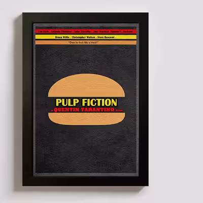 تابلو مدل فیلم pulp fiction BL031