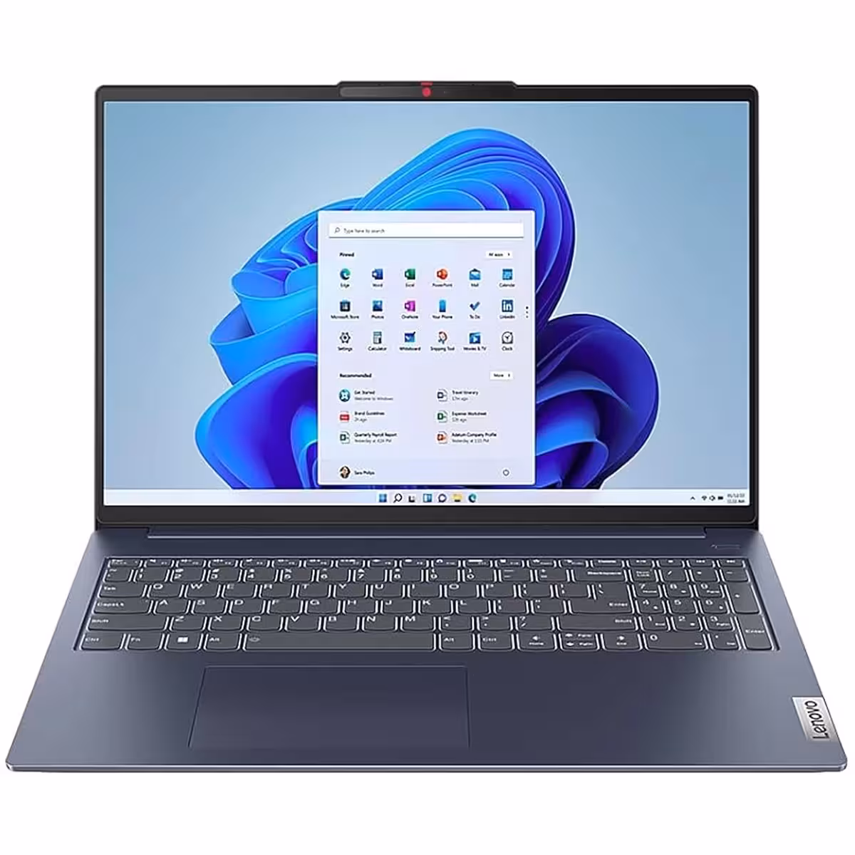 لپ تاپ 16 اینچی لنوو مدل IdeaPad Slim 5 با پردازنده Core 7 150U رم 16GB حافظه 512GB SSD و حسگر اثر انگشت