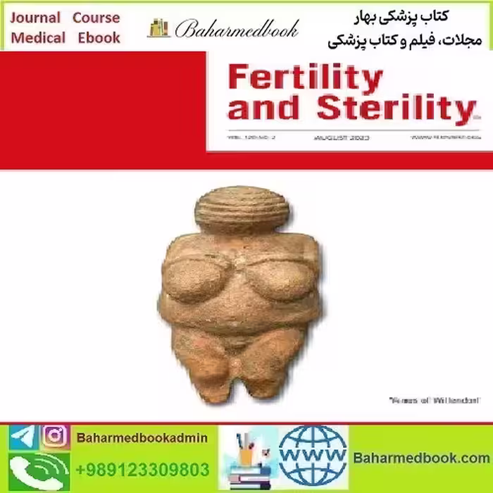 Fertility and Sterility Volume 120 Issue 1 to 2 2023 TRU