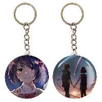 جاکلیدی خندالو مدل تاکی تاچیبانا و میتسویا میامیزو انیمه یورنیم نام تو کد 1626916265 مجموعه 2 عددی