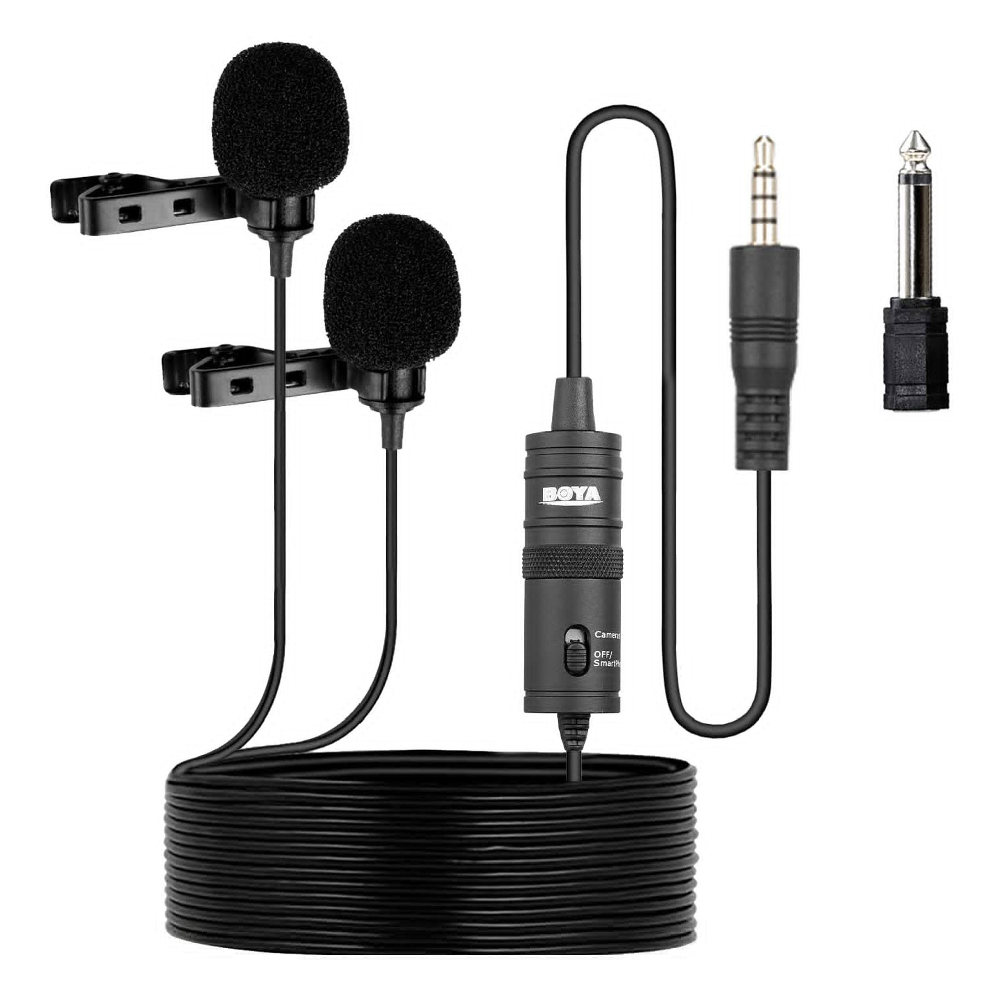 میکروفون یقه ای با سیم بویا مدل BY-M1DM