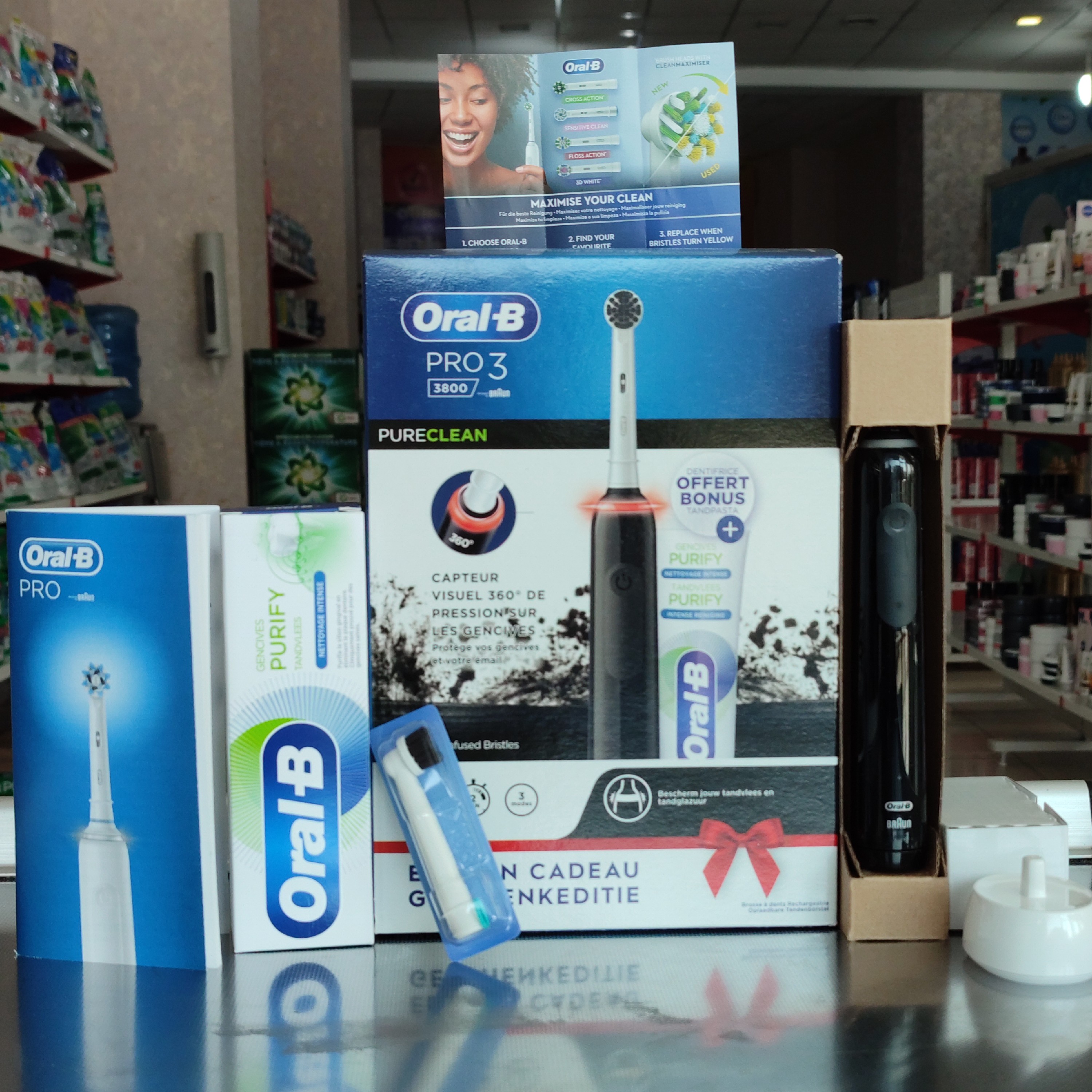 مسواک برقی اورالبی پرو3 ،قدرت 3800